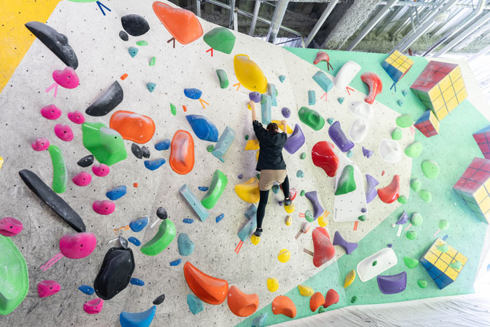 「ディーボルダリングプラス 松井山手」　ALCOスタッフ体験画像３