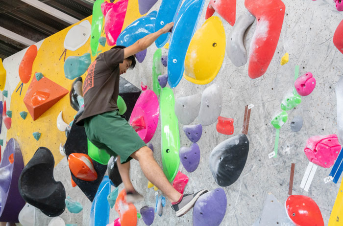 「ディーボルダリングプラス 松井山手」店長の長山様２