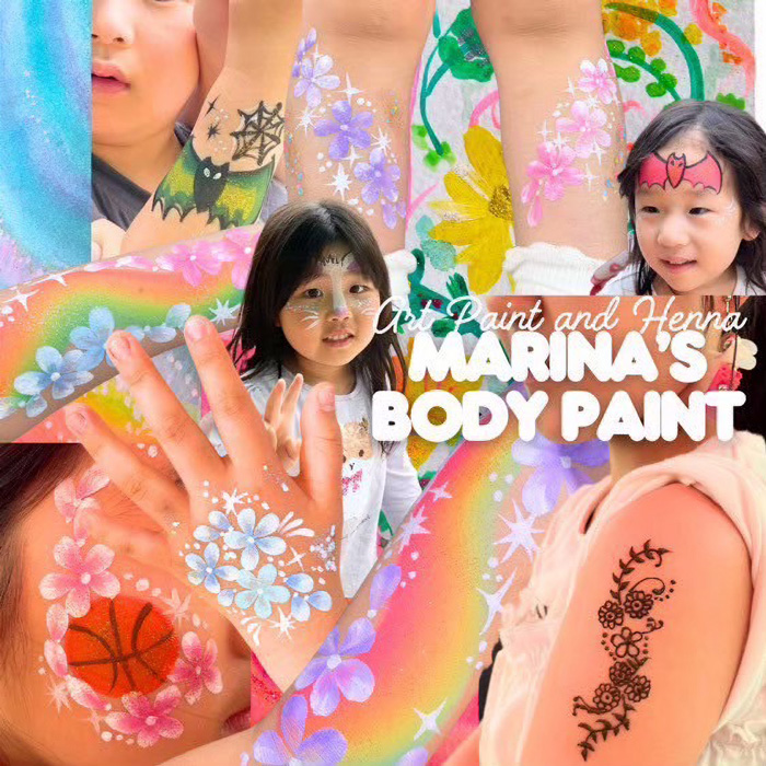 ボディーペイントの画像