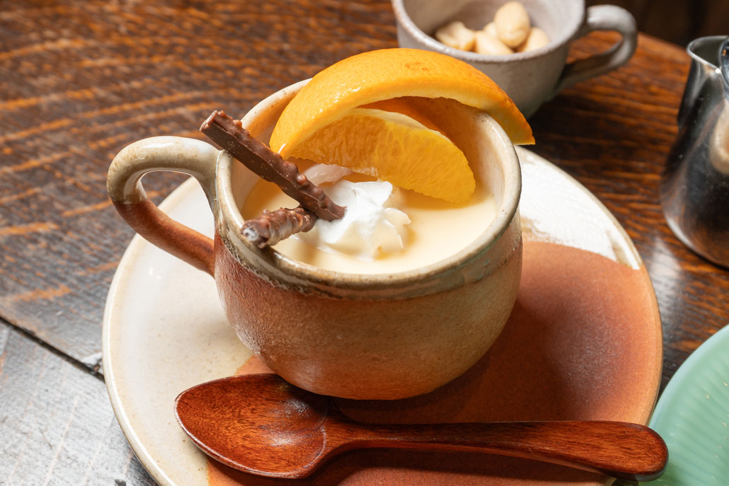 「Cafe瑠璃」　プリンの画像