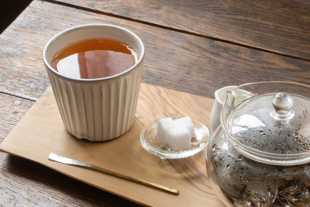 cafe ねこぱん　和紅茶の画像２