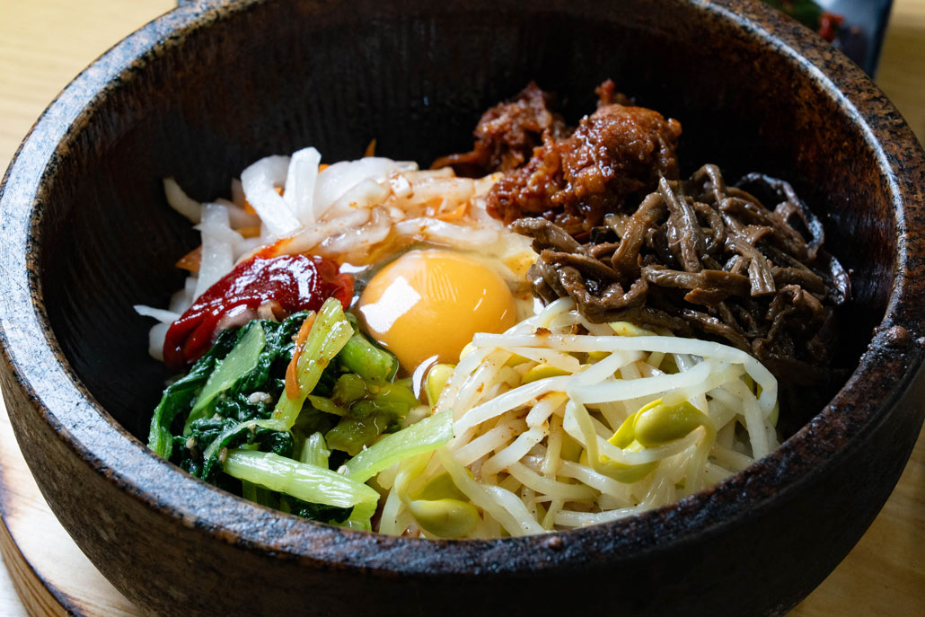 韓国食堂友情のビビンバアップ画像