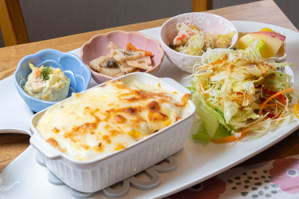 「おばんざいカフェ ももはな」　ミートドリアプレート　メイン画像