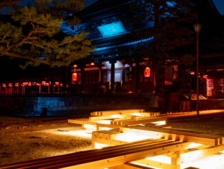 萬福寺 特別拝観＆光のアートインスタレーション開催時の本堂の画像