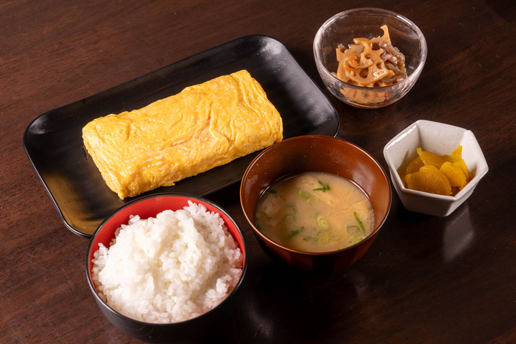 「えがおや定食 ももの木」　だし巻き定食の画像