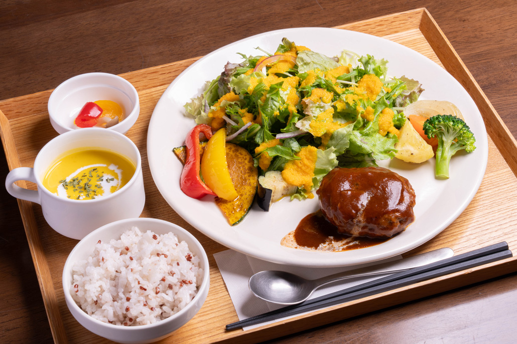 カフェ さぴゅいえ　ハンバーグランチの画像