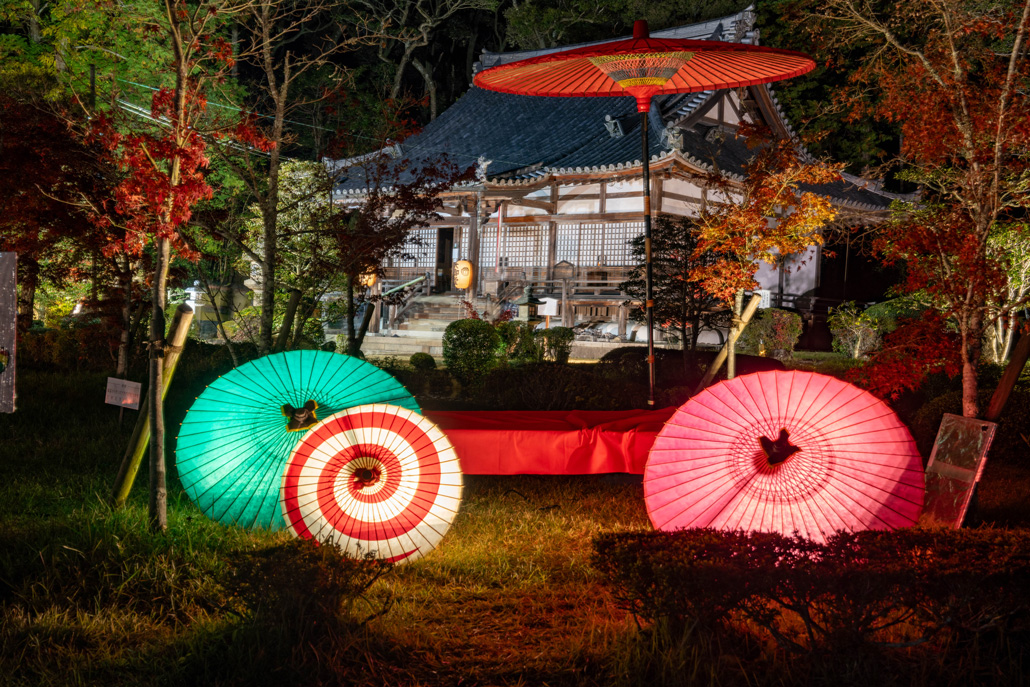 「大御堂観音寺ライトアップ 2025」撮影スポットの画像