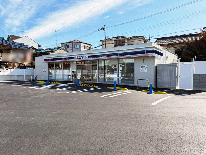 JR小倉駅の近くにできるローソンの画像
