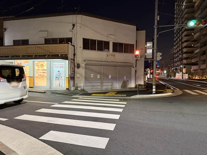 JR六地蔵駅の近くにオープン予定の「担々麺 三国志」の場所画像