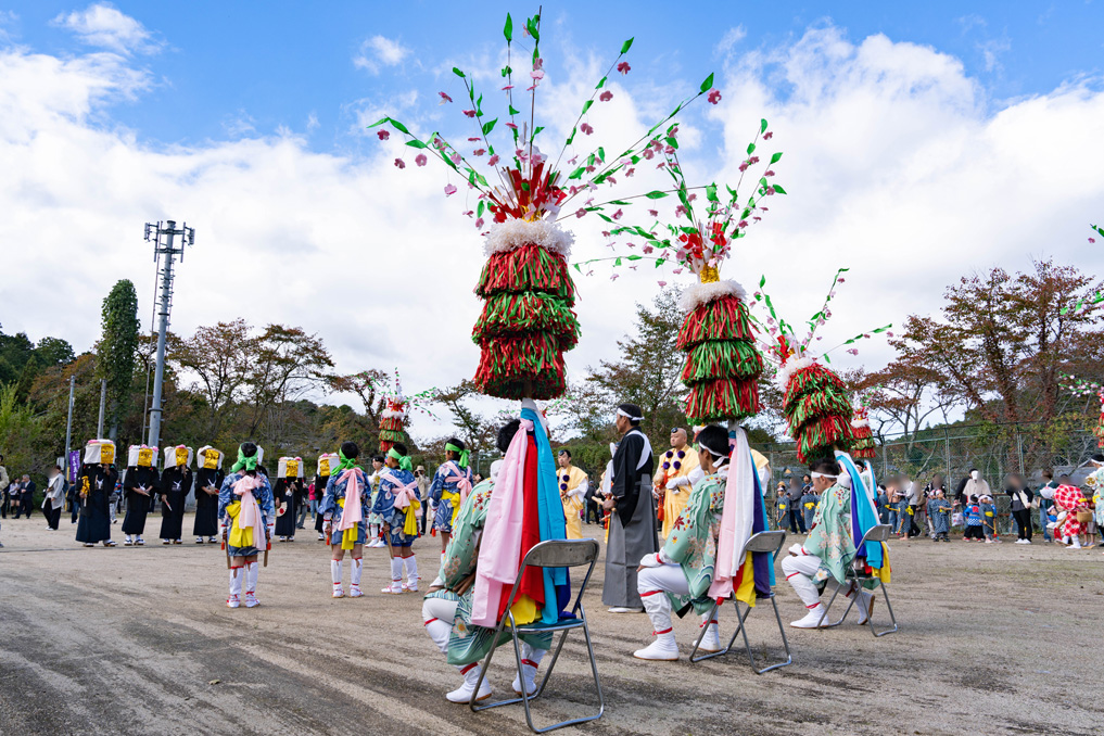 京都府指定無形民俗文化財「田山花踊り」の画像1