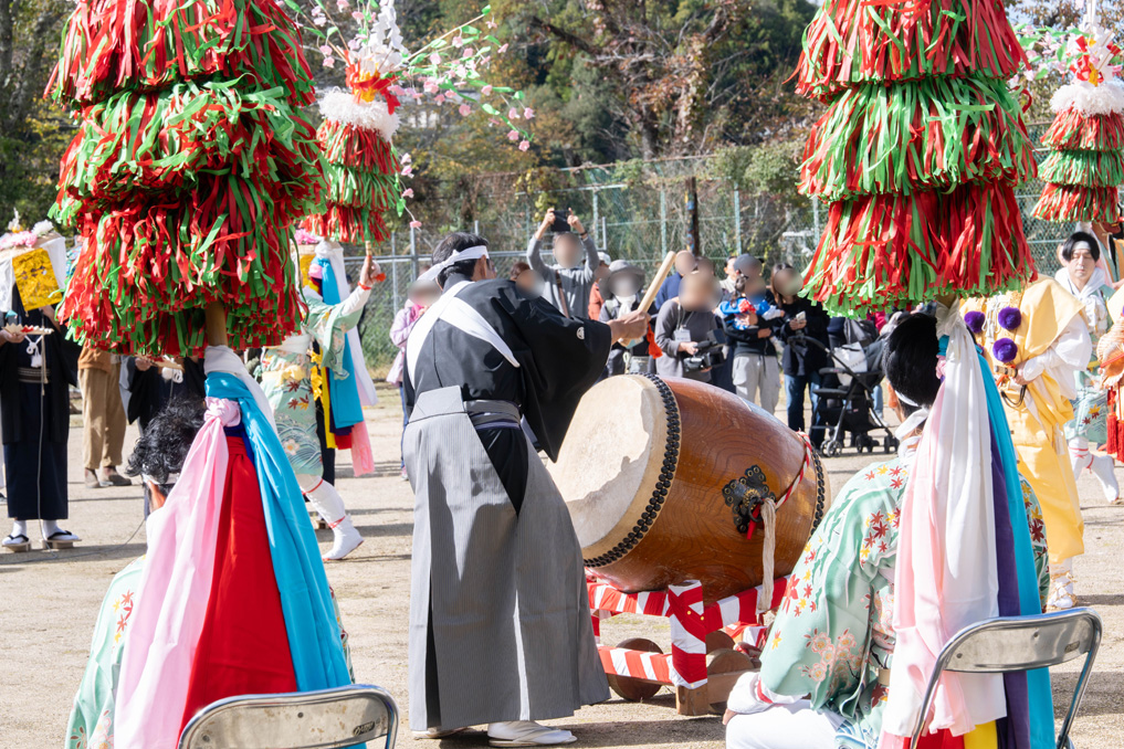 京都府指定無形民俗文化財「田山花踊り」の画像２