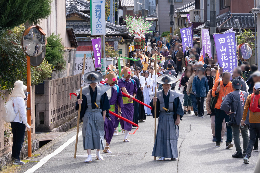 京都府指定無形民俗文化財「田山花踊り」の画像３
