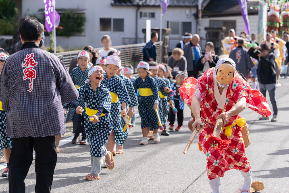 京都府指定無形民俗文化財「田山花踊り」の画像４