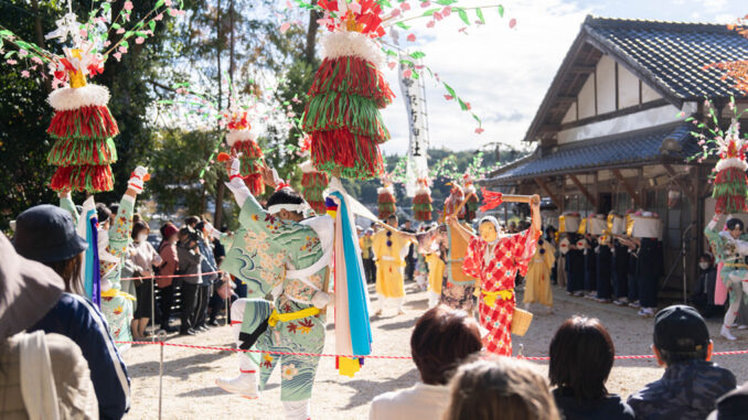 京都府指定無形民俗文化財「田山花踊り」の画像６