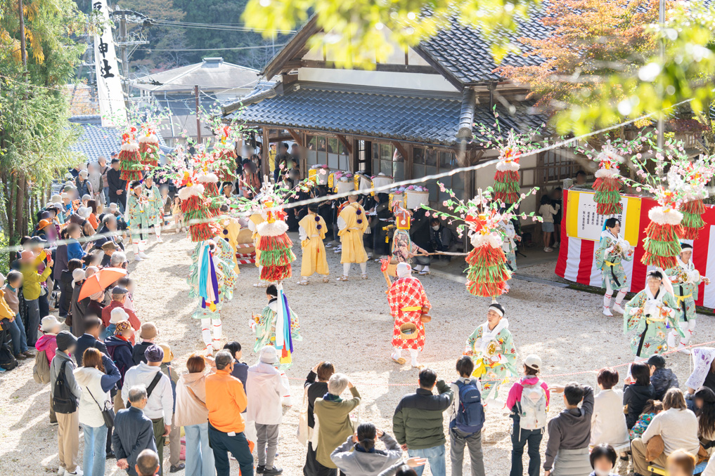 京都府指定無形民俗文化財「田山花踊り」の画像７