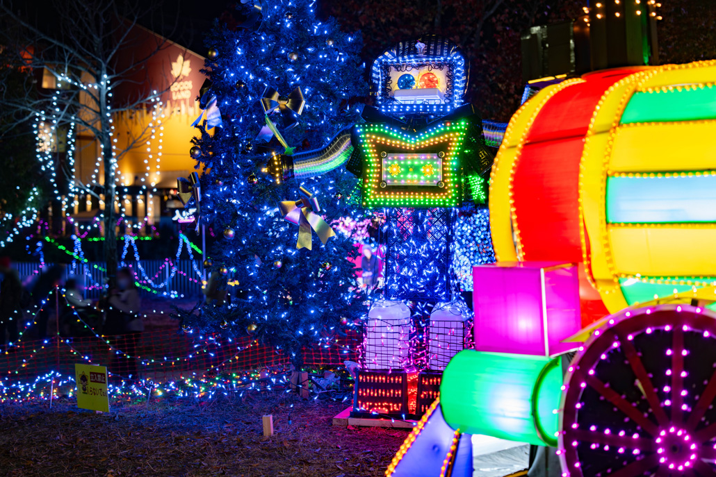 「光のページェント TWINKLE JOYO 2025」ロボットの画像