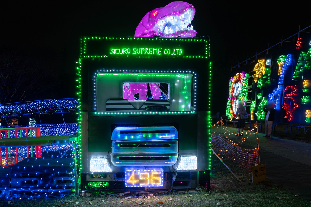 「光のページェント TWINKLE JOYO 2025」の乗り物の画像