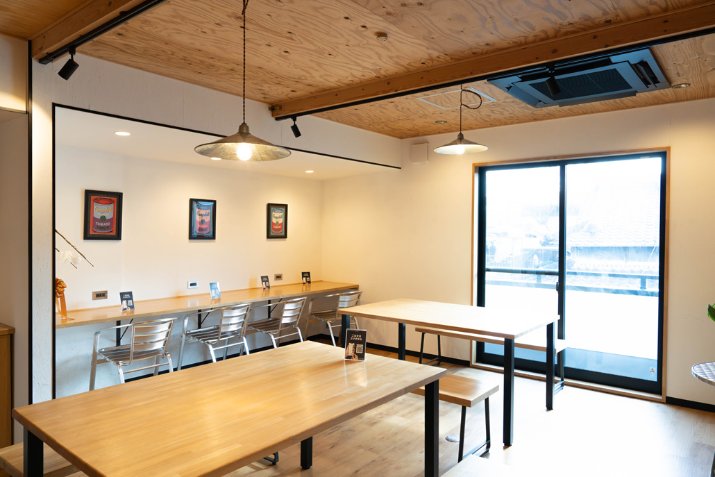 88coffee.の店内２階画像