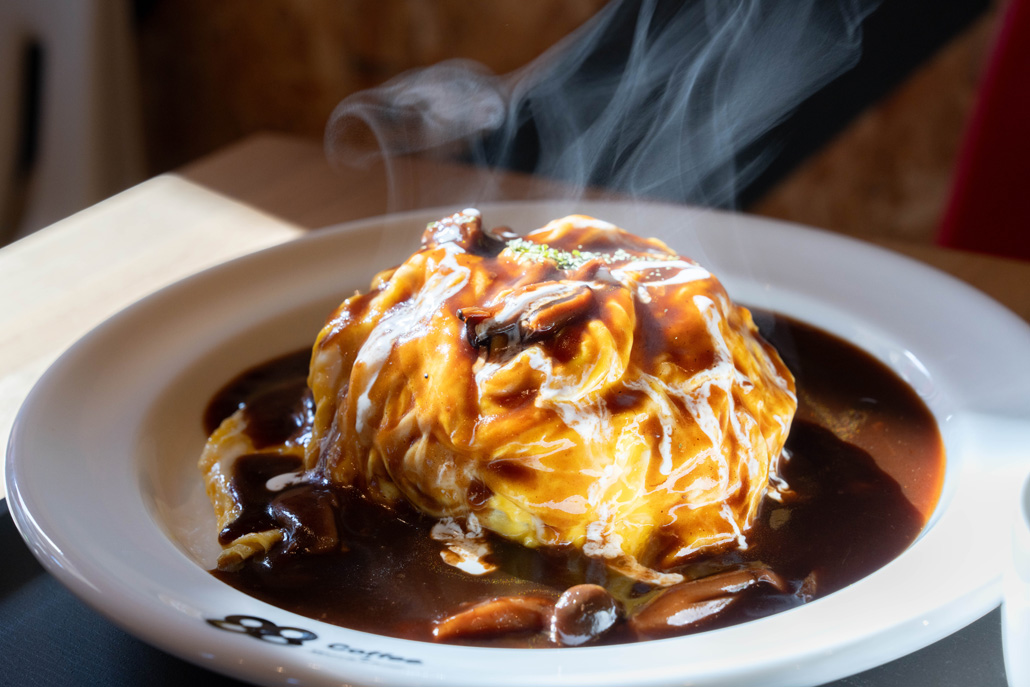 88coffee.のオムライスの画像２