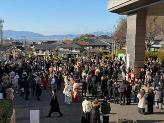 にぎやかな「令和８年宇治市二十歳のつどい」の画像