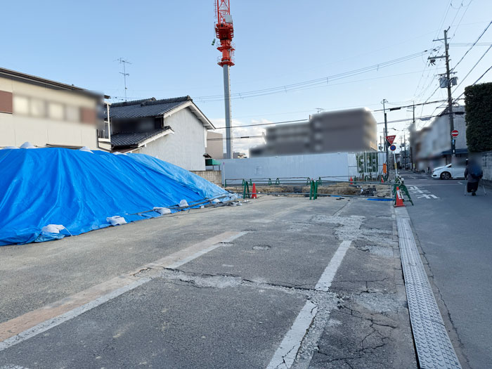 「タイムズ 新田辺駅東」の跡地の画像