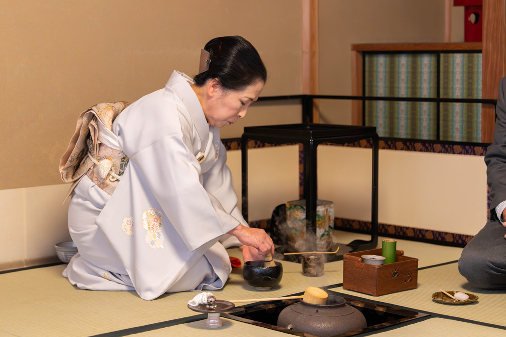 宇治市営茶室「対鳳庵」茶室開きの画像