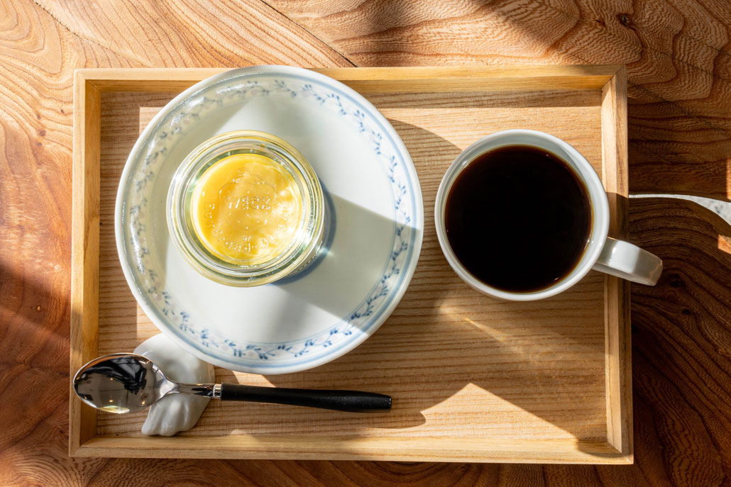 「MONATIC COFFEE」　プリンと珈琲の画像２