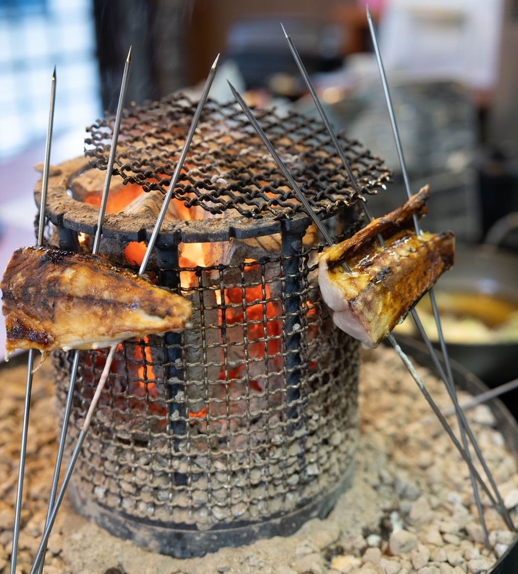 「uori」さんの囲炉裏焼きの画像