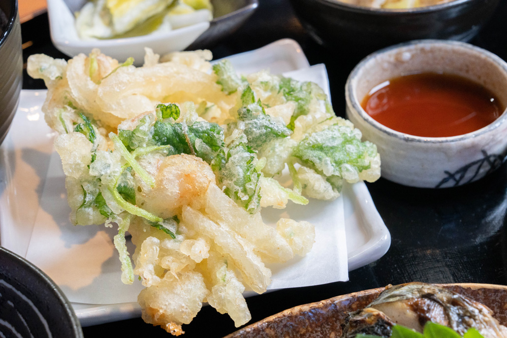 「uori」　天ぷら画像