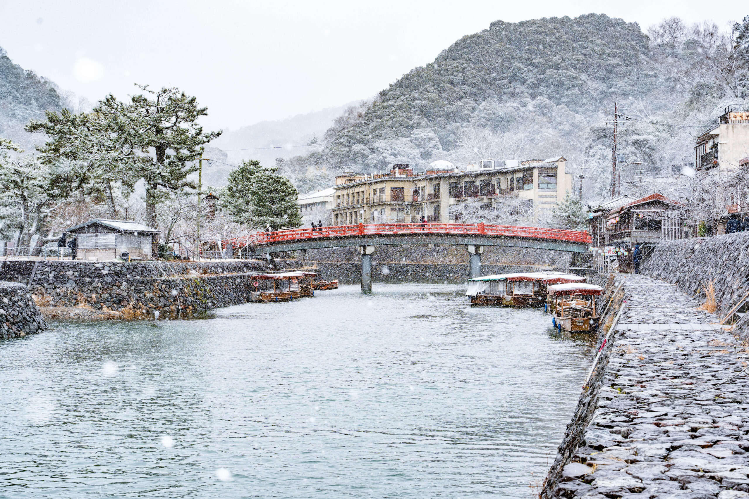２月８日の喜撰橋の画像