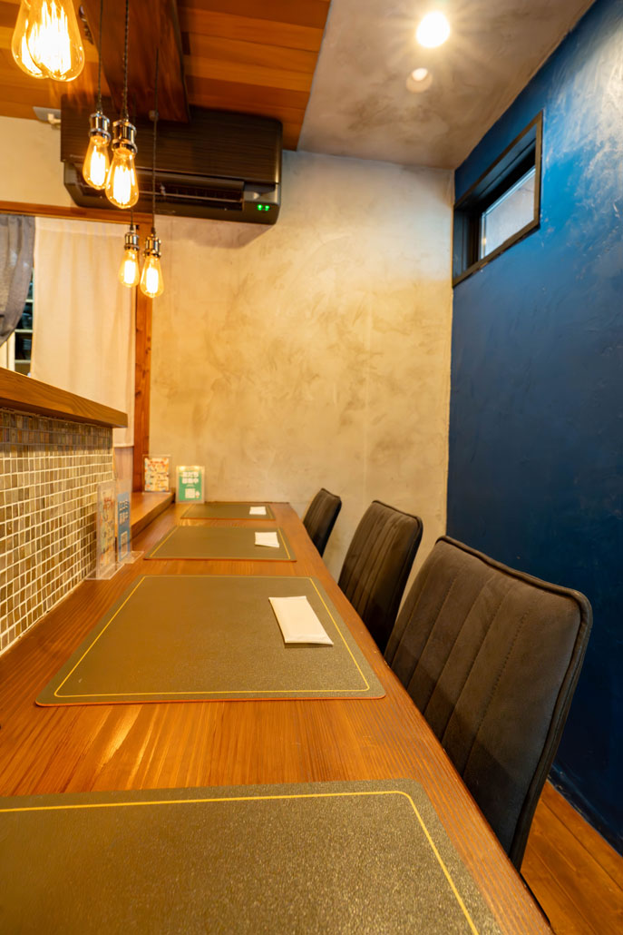 だし巻き専門店 京こっこ カウンター席の画像