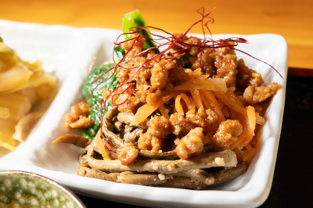 「食堂Tanuki」のみぞれポン定食の画像２