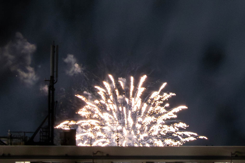 ２月６日の花火の画像