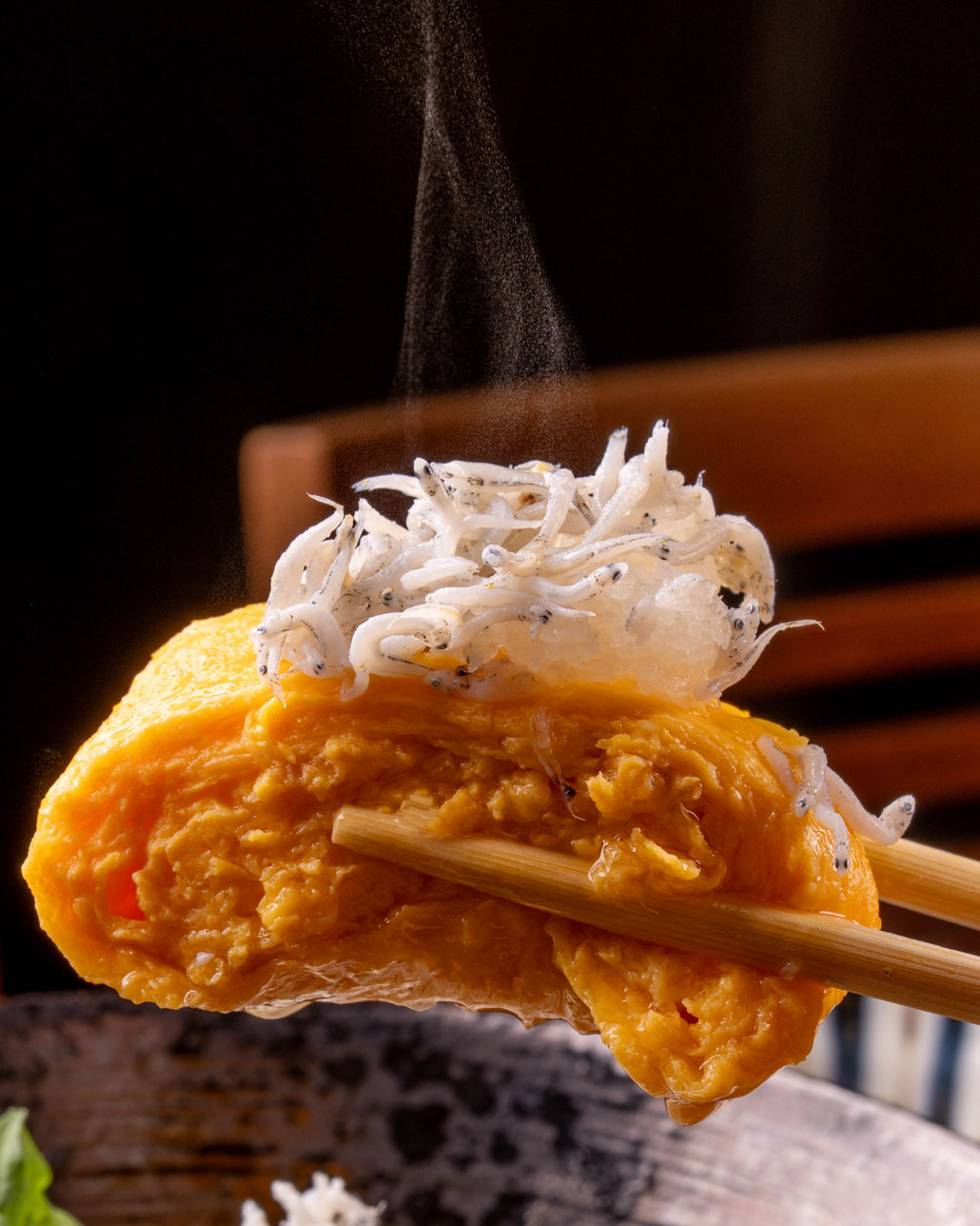 だし巻き専門店 京こっこ 湯気がでてる料理画像