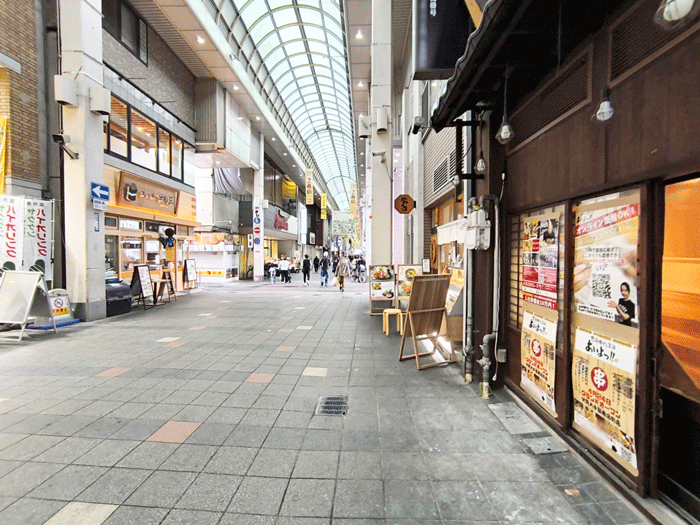 京串揚げとお酒「あいよっ！ 伏見大手筋商店街店」前の画像