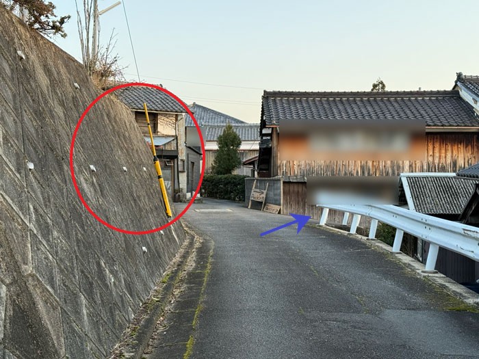 古民家カフェ「僥倖（ぎょうこう）」　行き方画像４