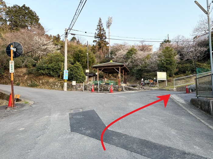 古民家カフェ「僥倖（ぎょうこう）」　行き方画像３