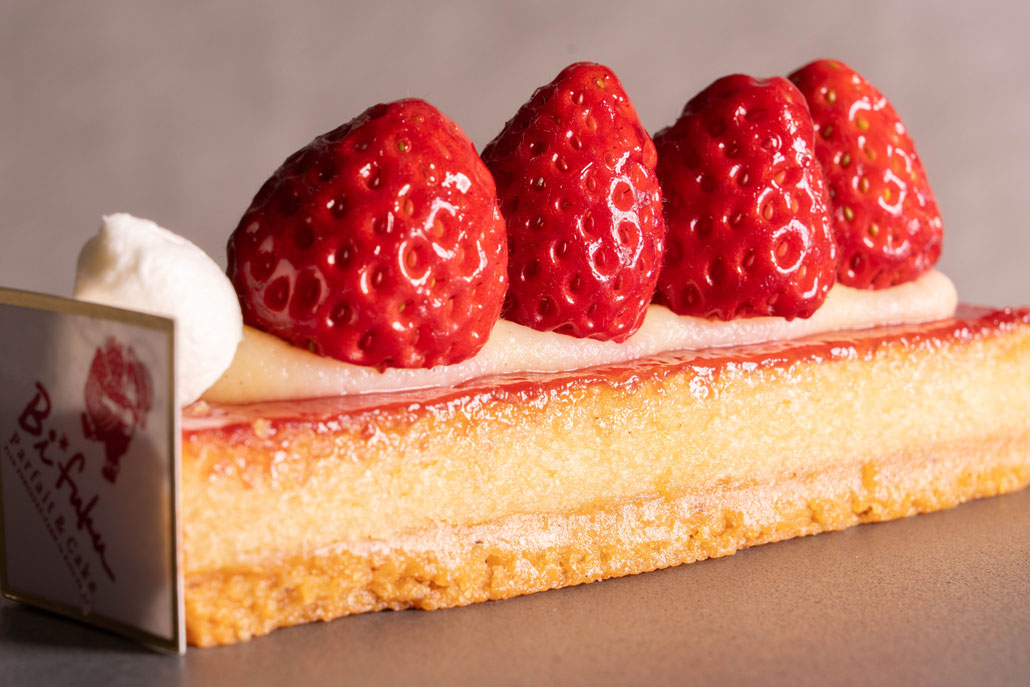 「Bi*fuku Parfait 木津川城山台店」　美水いちごタルトの画像２