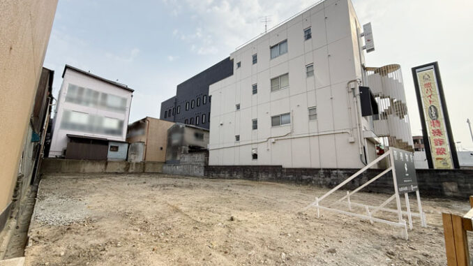 ホテル建設予定地の画像