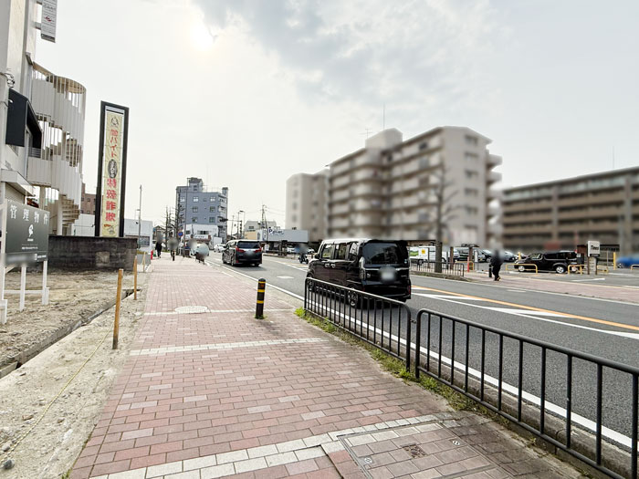 ホテル建設予定地の場所画像