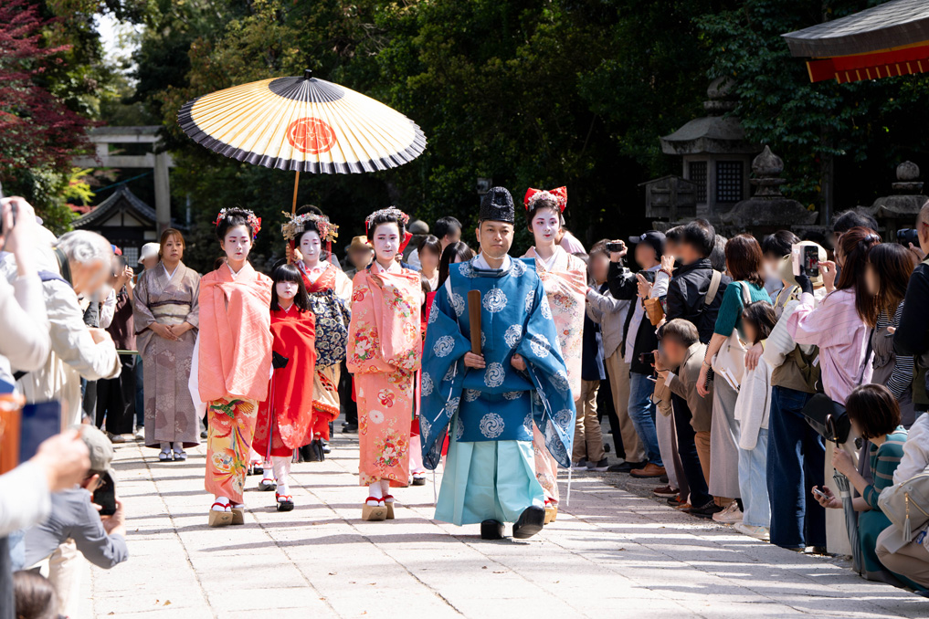 「島原太夫道中」の画像１