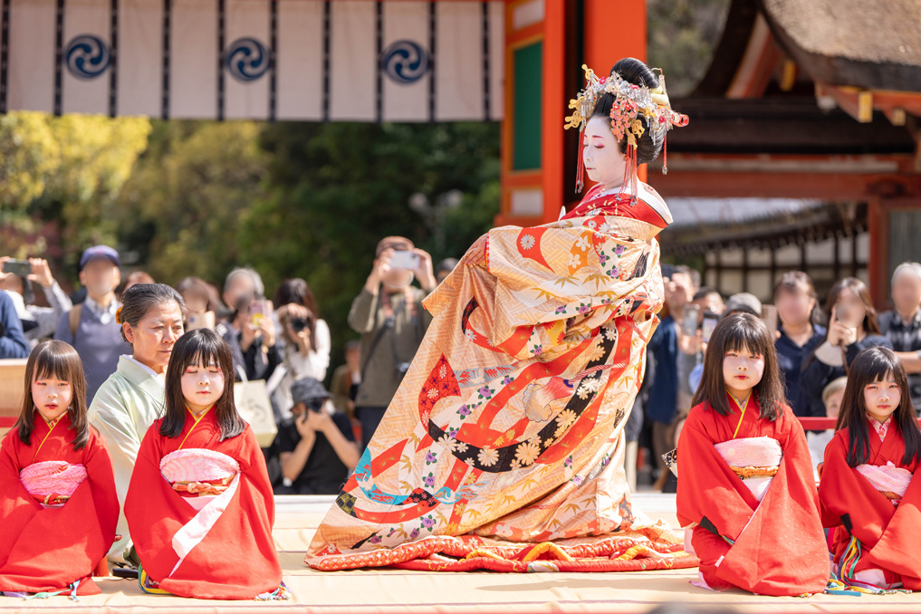 「島原太夫道中」の画像