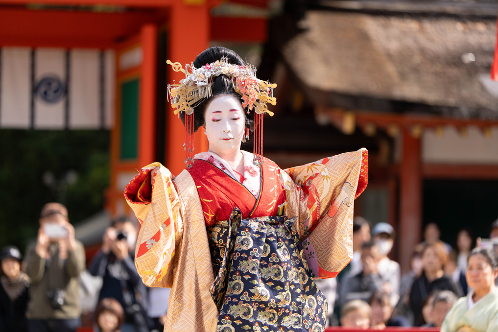 「島原太夫道中」の画像４