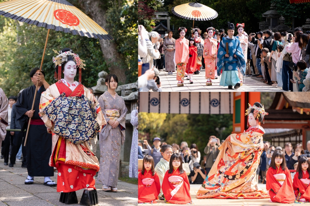 「島原太夫道中」の画像