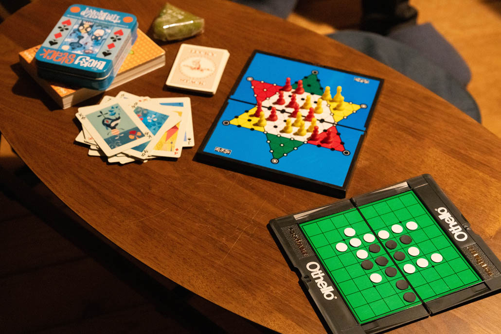 「南山城村の隠れ家」ボードゲームの画像