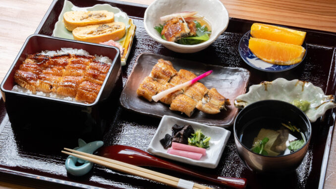 「うな豊御膳」　全体画像