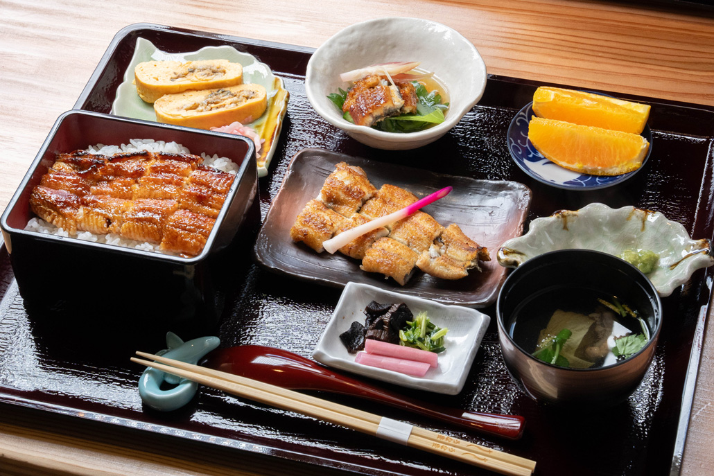 「うな豊御膳」　全体画像