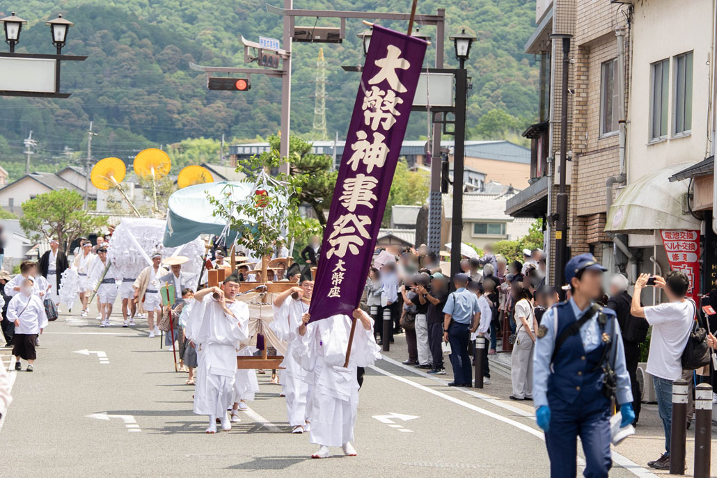 大幣神事の画像