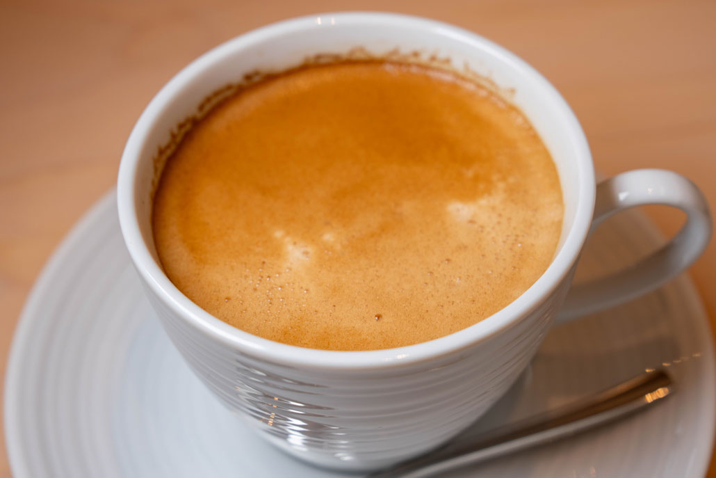 イタリアンレストラン「comorebi」　カフェラテ画像１