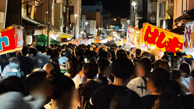 「令和８年 あがた祭」２０時前の画像